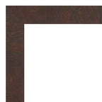 Miroir mural de salle de bain carré Wildwood Brown 31"x31" sans biseau