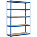 5 Tier Garage Storage Shelves, 2500LBS Capacity Metal Shelving Unit for Garage, Industrial, Warehouse, Kitchen, Closet,48 W x 18 D x 71 H