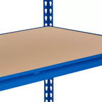 Étagères de rangement de garage à 5 niveaux, unité de rayonnage métallique d'une capacité de 1134 kg pour garage, usage industriel, entrepôt, cuisine, placard, 122 L x 46 P x 180 H cm