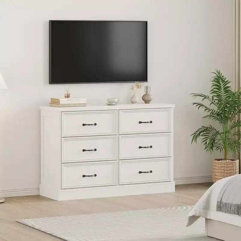 Table de Chevet Moderne avec Tiroirs, Meuble de Rangement, Parfaite pour la Chambre, Organisateur de Tiroirs, Bois Robuste, Design Compact, Grain de Bois Noir