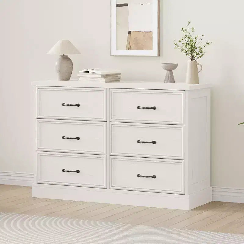 Table de Chevet Moderne avec Tiroirs, Meuble de Rangement, Parfaite pour la Chambre, Organisateur de Tiroirs, Bois Robuste, Design Compact, Grain de Bois Noir