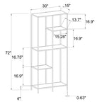 Tabouret de comptoir en métal pivotant rembourré – Étain