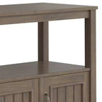 Miroir mural de salle de bain 42"x30" en planches rustiques Espresso – Matériel de fixation inclus