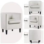 Table d'appoint multi-finition – Noir, Gris, Marron et Beige