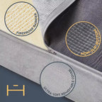 Matelas pliant 4,5" – Canapé-lit pliant et tapis de sol d'appoint