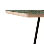 Table d'appoint carrée Côté Obscur Arbres Fauvistes – Motif imprimé artistique