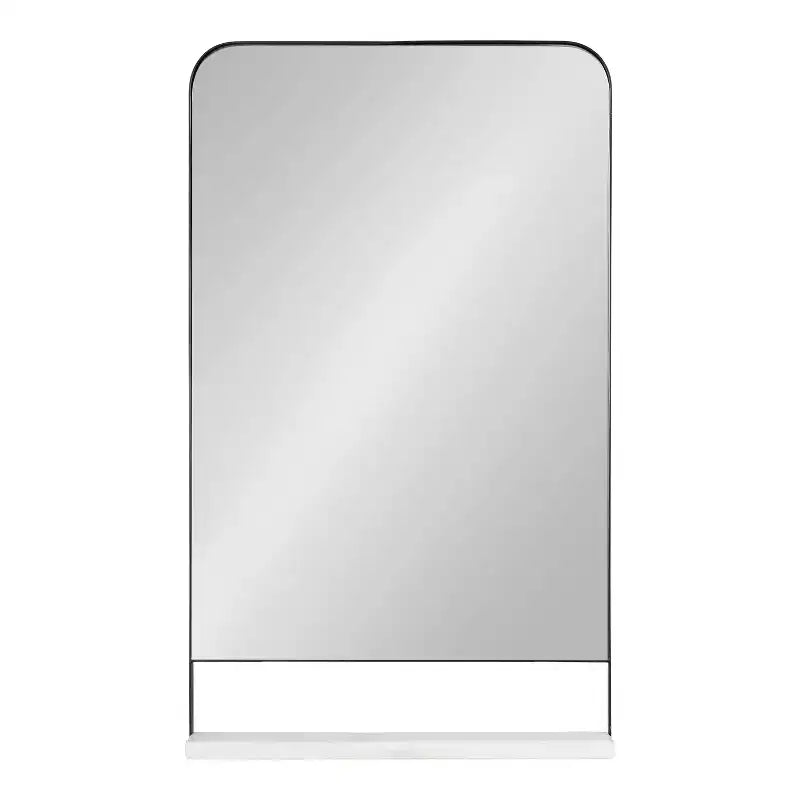 Miroir mural arche 50x85 cm avec étagère