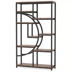 Lantine 5 Tier Bookshelf with 9-Open Storage Shelf