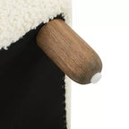 Banc ottoman rembourré en bois de 60" – Coussin en mousse, cadre en pin et contreplaqué, capacité de 250 lb
