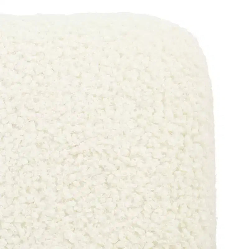Banc ottoman rembourré en bois de 60" – Coussin en mousse, cadre en pin et contreplaqué, capacité de 250 lb