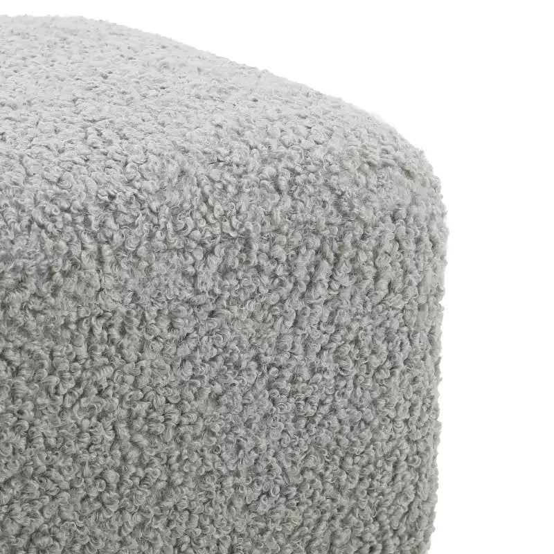 Banc ottoman rembourré en bois de 60" – Coussin en mousse, cadre en pin et contreplaqué, capacité de 250 lb