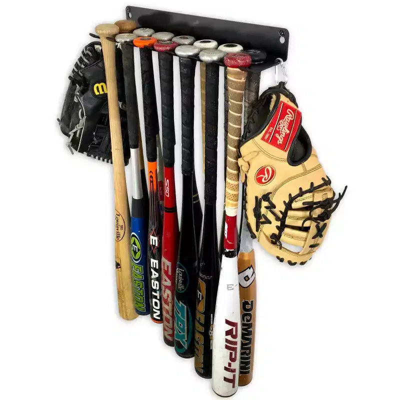 StoreYourBoard Dugout Heavy-Duty Baseball Rack | Holds 14 Bats