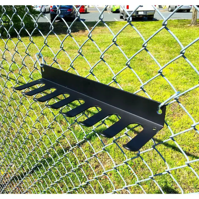 Support mural robuste pour 14 battes de baseball