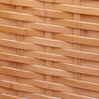 Écran bambou, tressage panier
